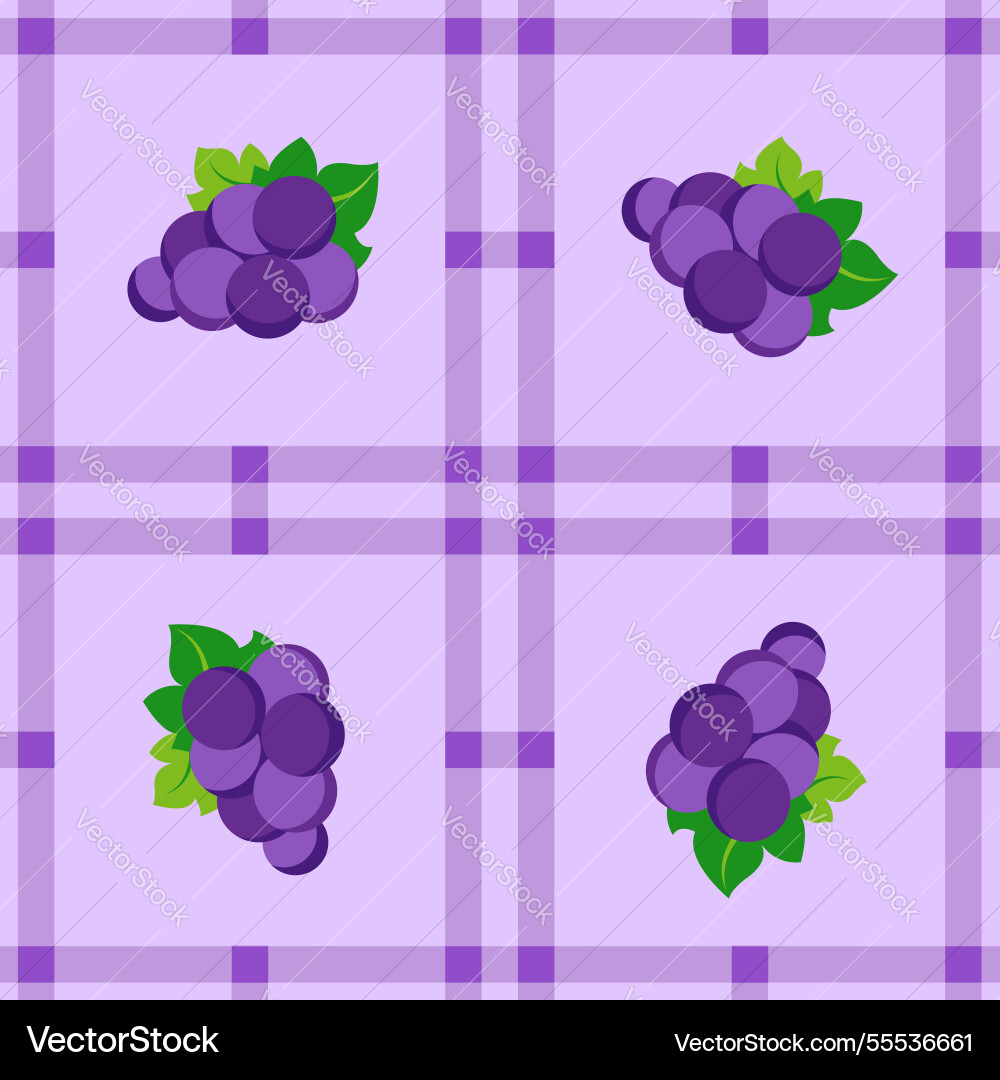 Grape fruit seamless for pattern fabric simple Grape fruit seamless for pattern fabric simple Vector Image