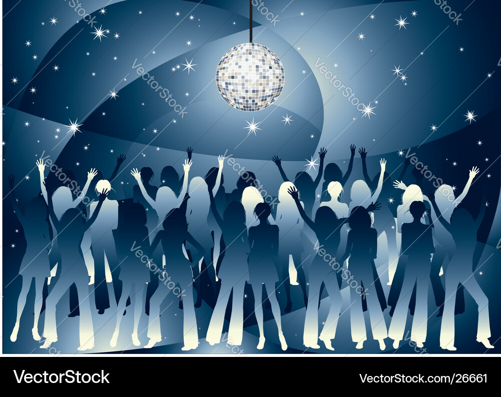 Night party Vector Image