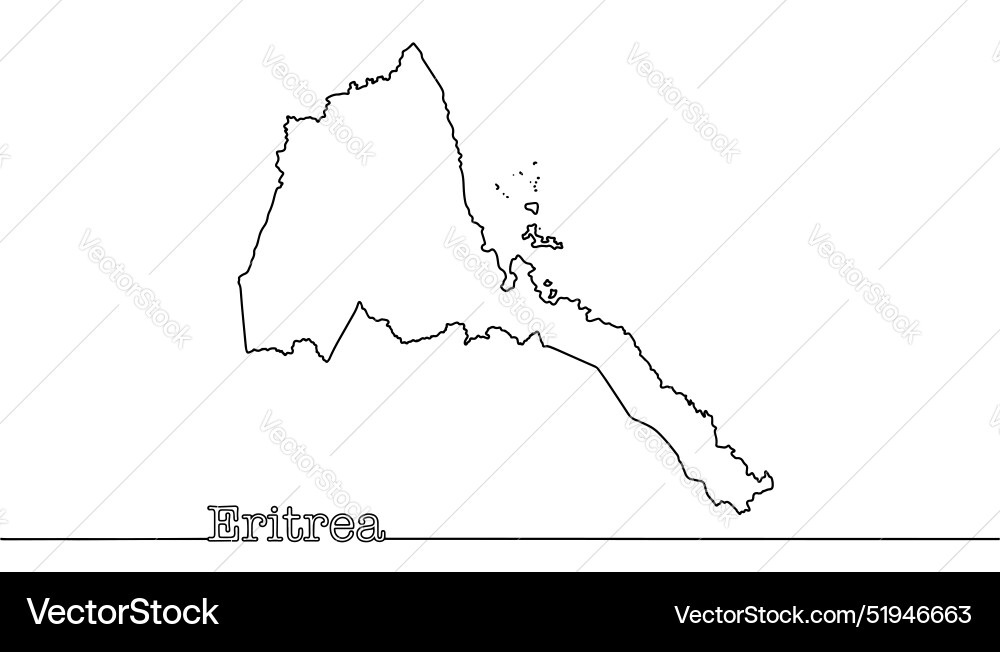 Eritrea Vector Image