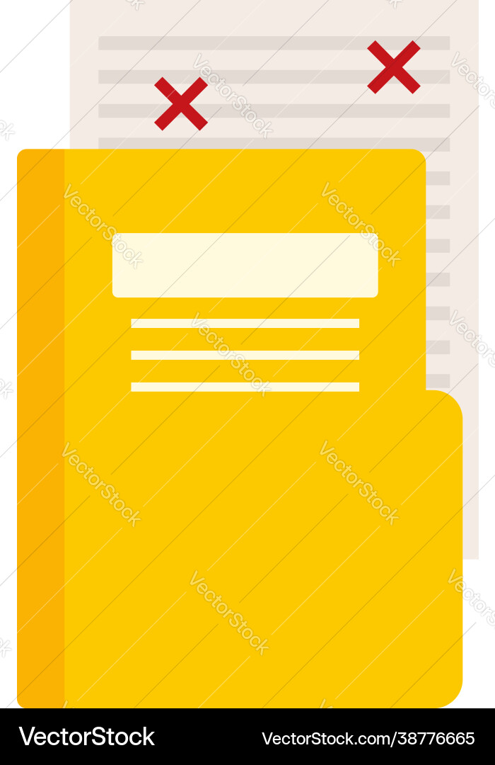 Blog folder edit icon flat isolated Blog folder edit icon flat isolated vector image