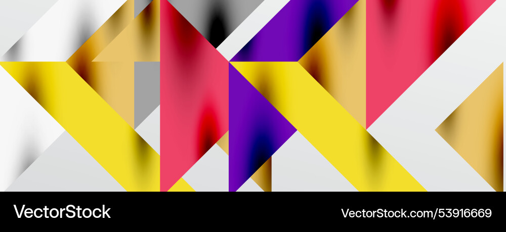Tech minimal overlapping triangle shapes elements Tech minimal overlapping triangle shapes elements vector image