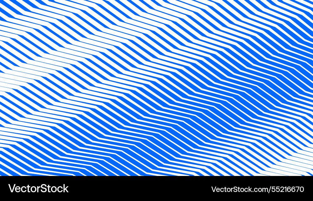 Blue zig zag abstract pattern background Vector Image
