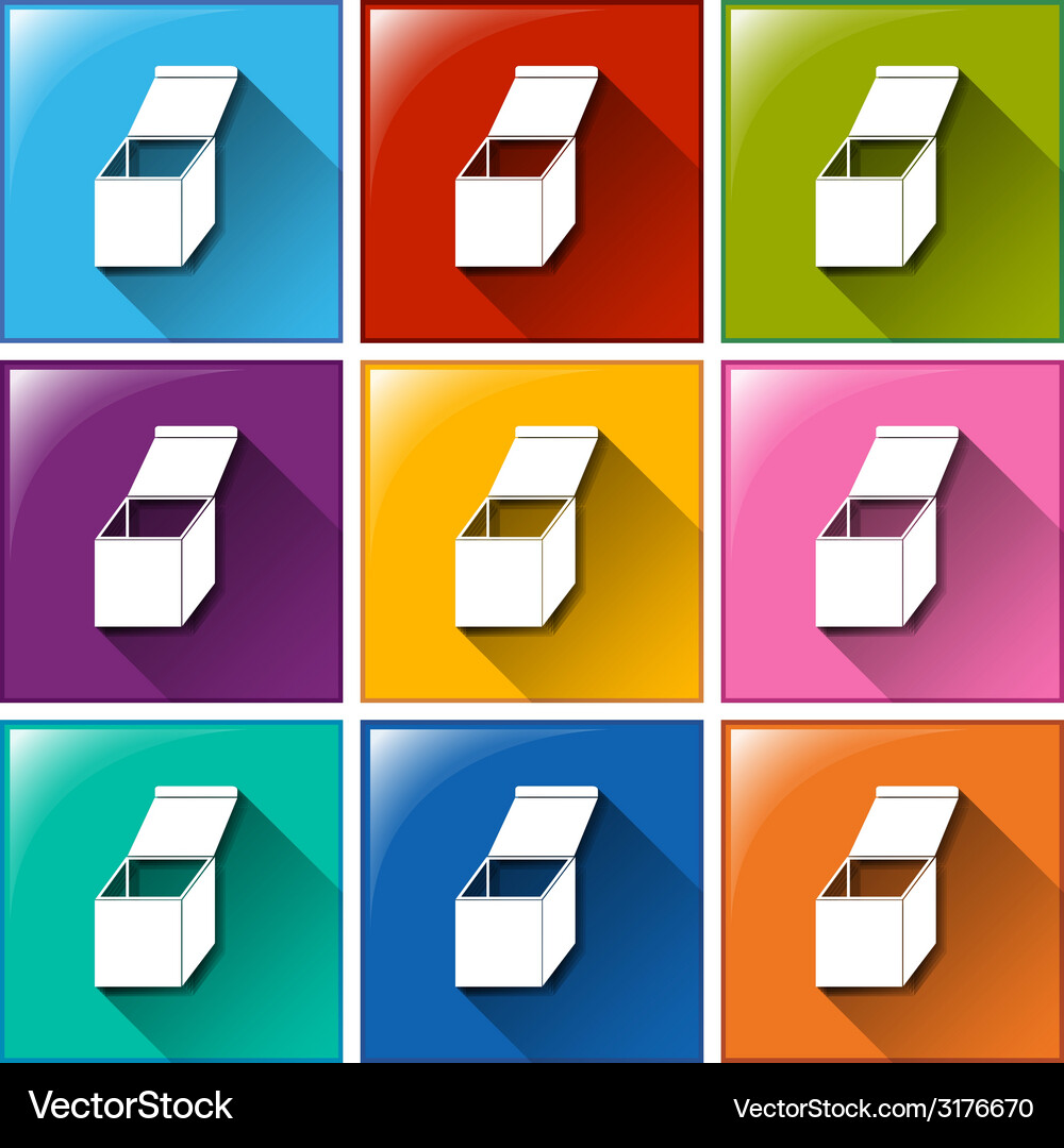 Buttons with padlocks Vector Image