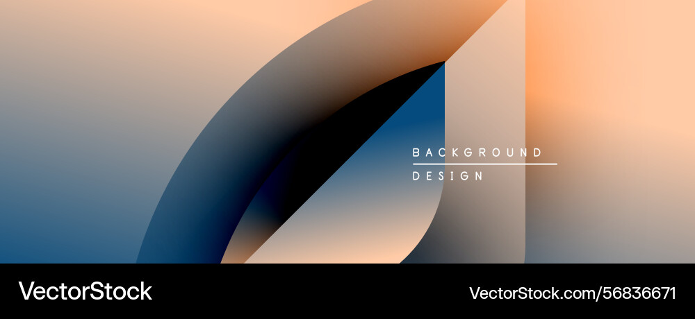 Abstract gradient background smooth color Vector Image