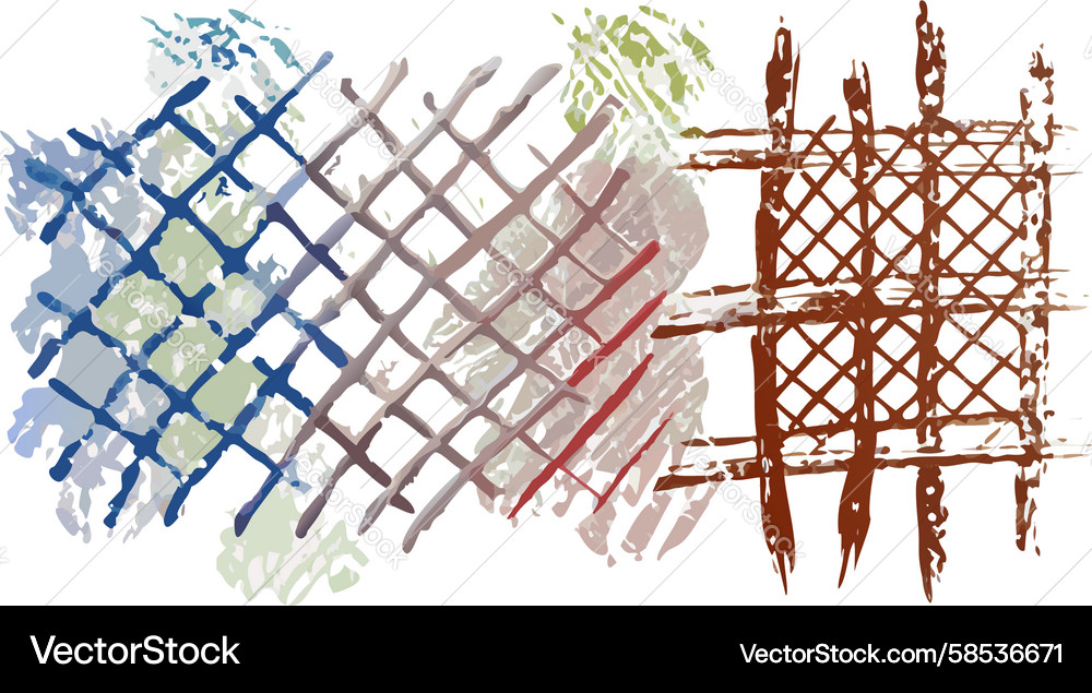 Dynamic Cross-Hatch Texture Vector Image