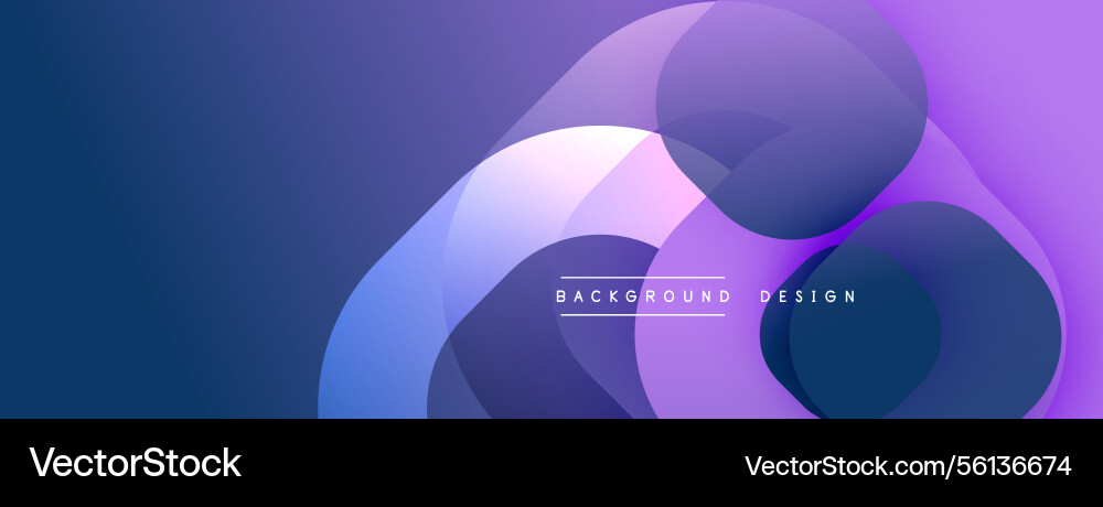 Abstract shapes overlap creating gradient effect Abstract shapes overlap creating gradient effect Vector Image