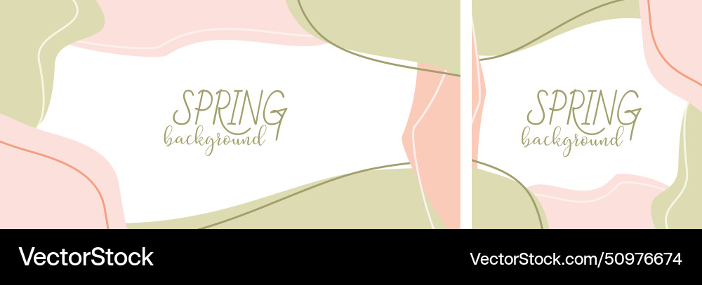 Soft background collection with abstract shapes Soft background collection with abstract shapes vector image
