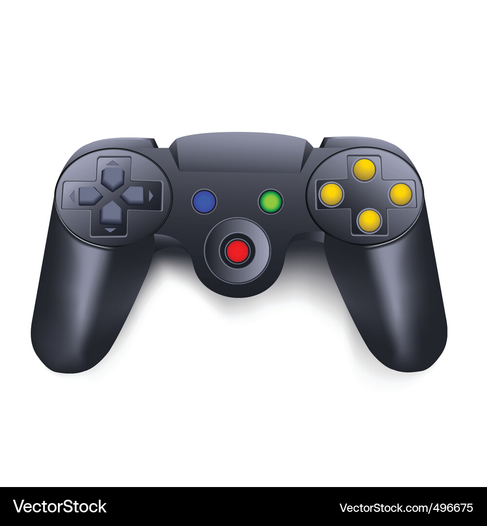 Joystick Game Controller Vektorbild