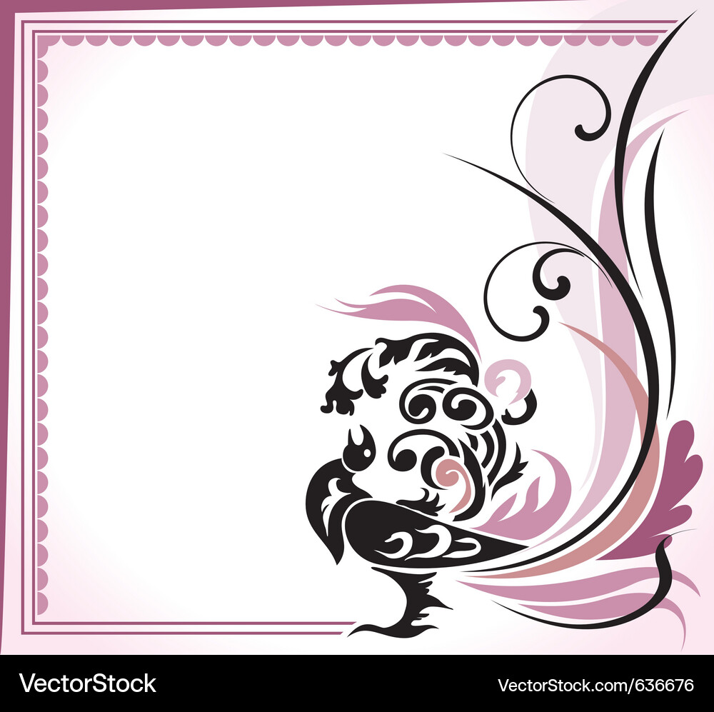 Elegant frame Vector Image