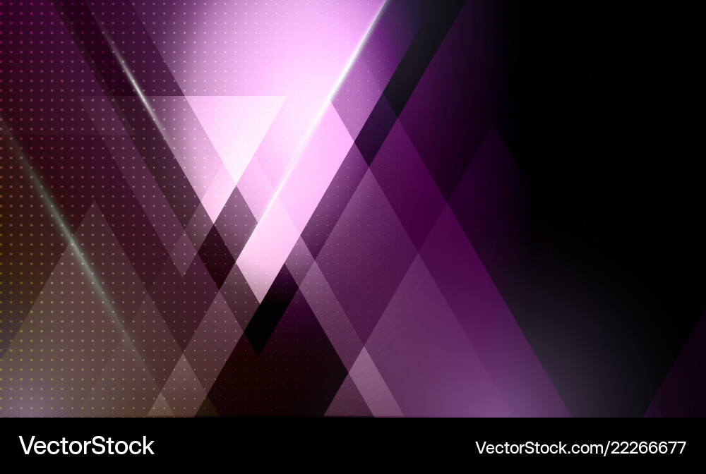 Abstract geometric background with triangle vector image
