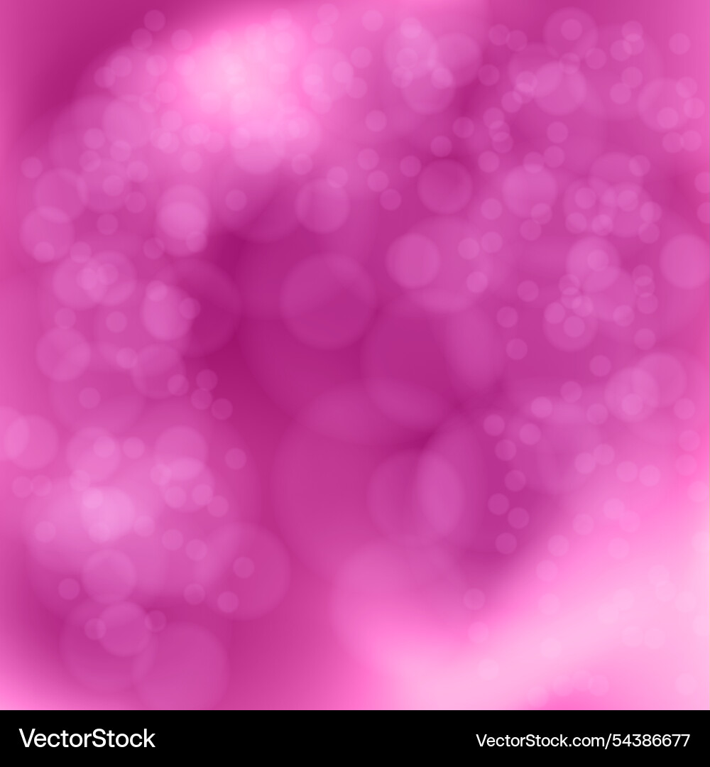 Bokeh on a pink gradient background the layout Bokeh on a pink gradient background the layout vector image