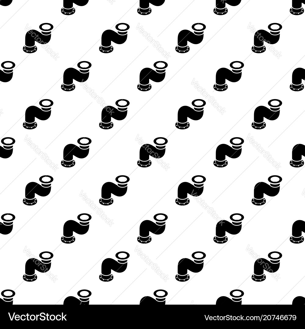 Connection pipe pattern seamless Connection pipe pattern seamless vector image