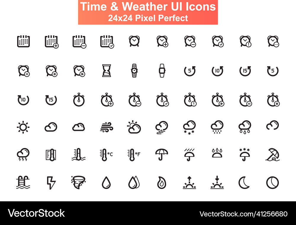 Arrows ui icons set 24x24 grid pixel perfect Arrows ui icons set 24x24 grid pixel perfect vector image