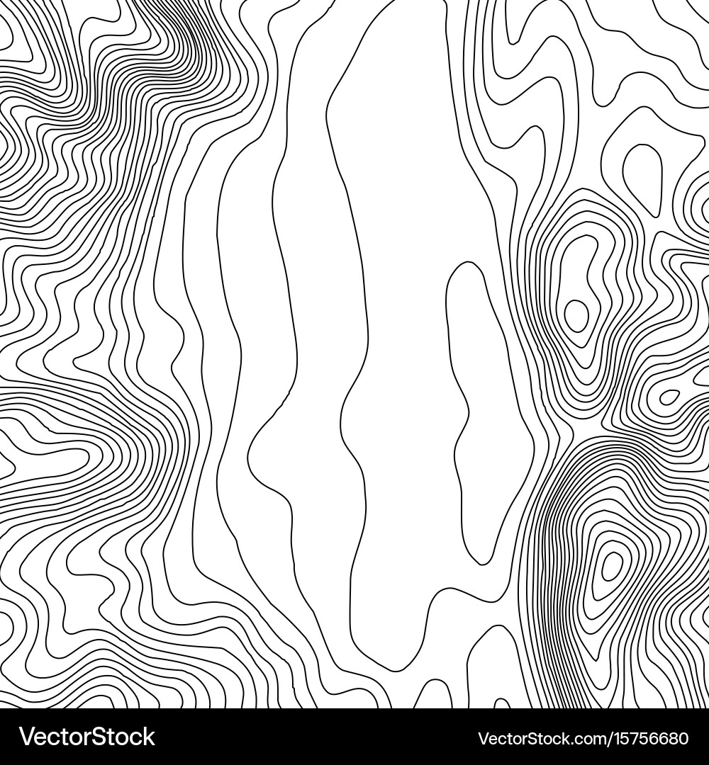 Topographic map background with space for copy vector image