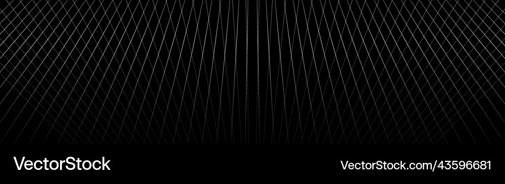 Black abstract background with shiny lines modern Vector Image
