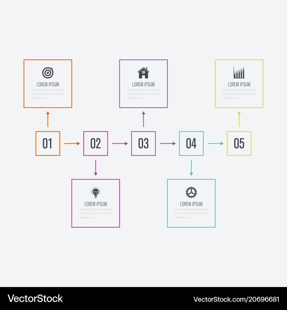 Data & Information Visualizations vector image
