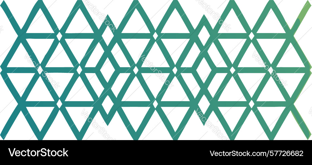 Interlocking triangular geometric pattern vector image