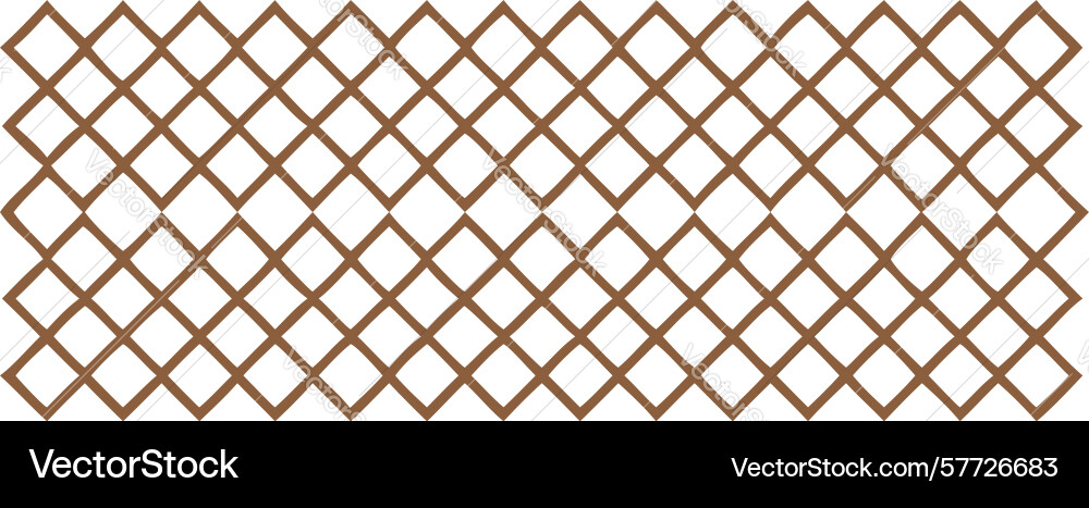 Minimalist grid pattern intersecting lines vector image