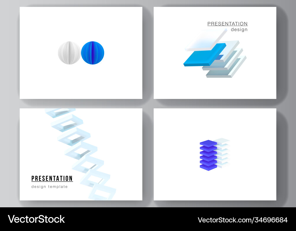 Layout presentation slides design Layout presentation slides design Vector Image