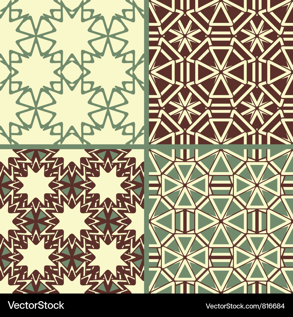 Seamless pattern vector image