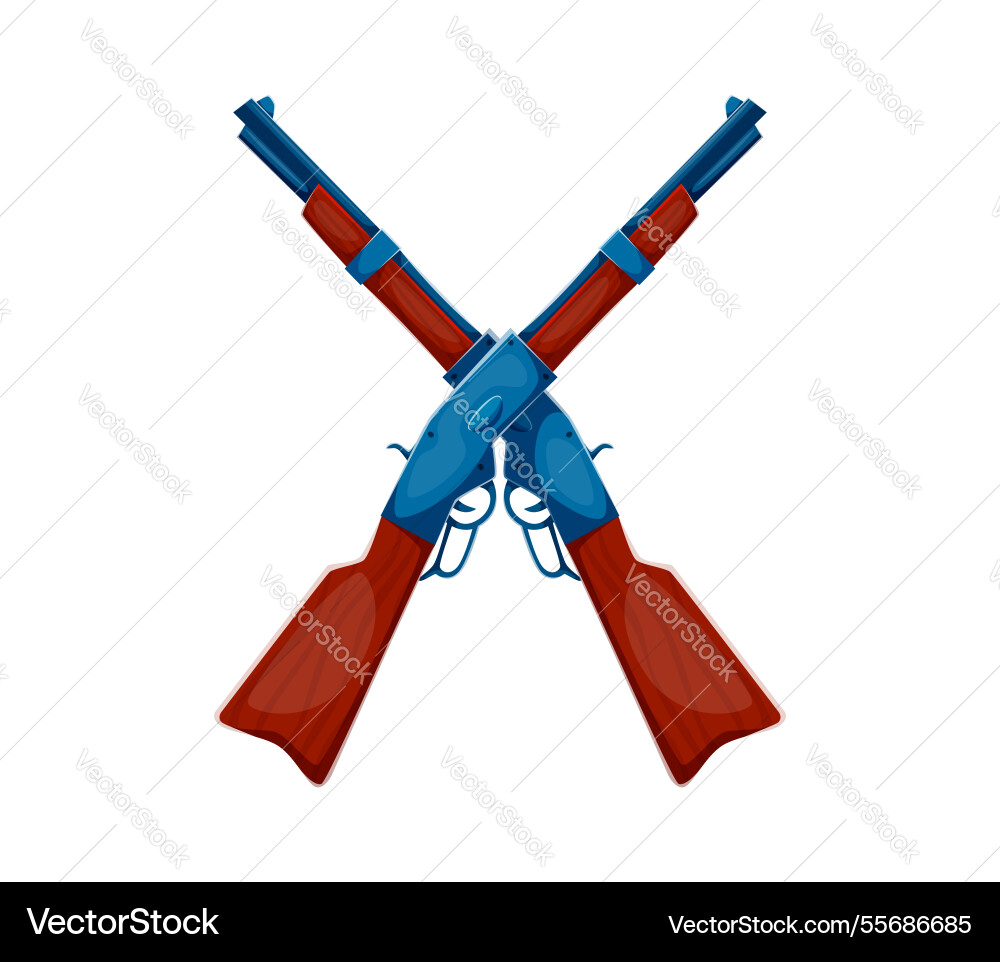 Buchstaben x als Kreuz Cartoon Gewehre Cowboy Schrift Buchstaben x als Kreuz Cartoon Gewehre Cowboy Schrift vektorbild
