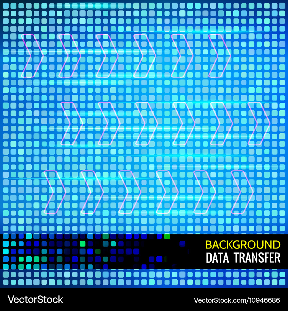Abstract background for data theme vector image