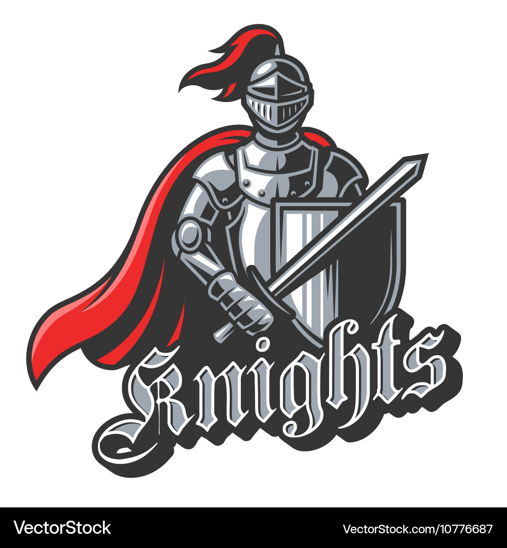 Knight Sport Logo Vector Image