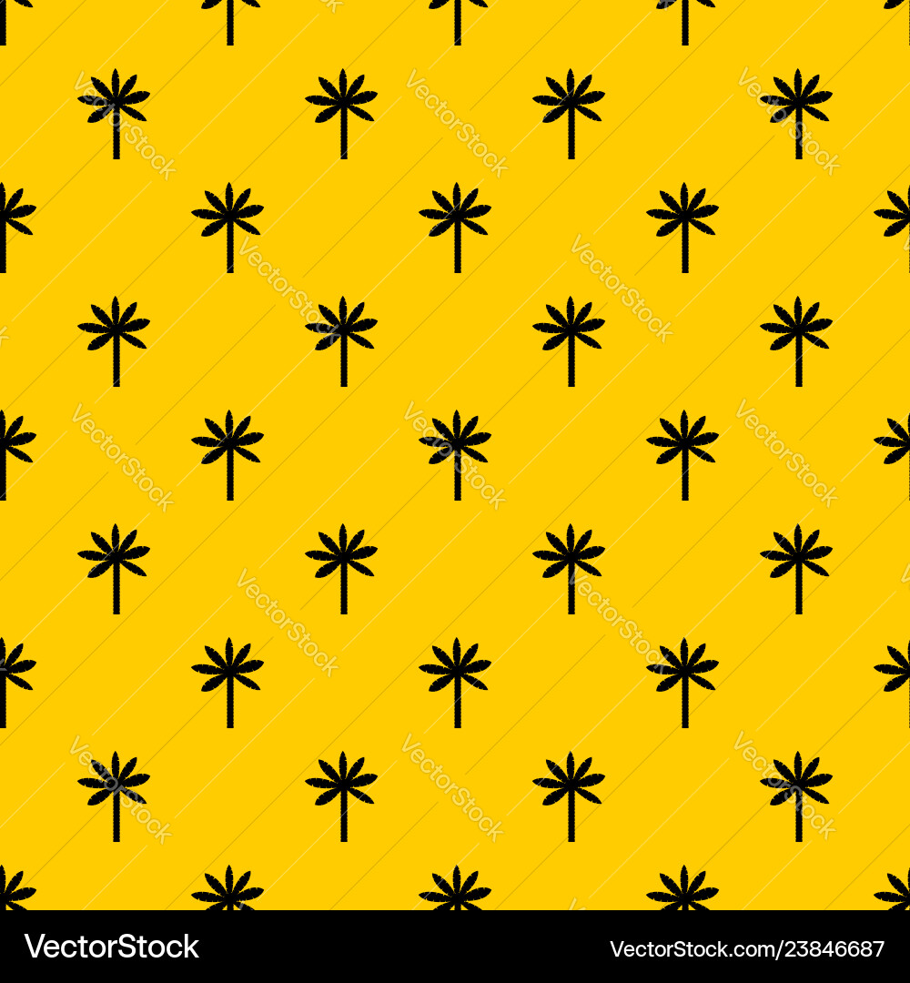 Palm tree pattern Palm tree pattern vector image
