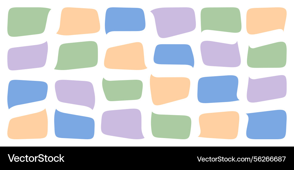 Speech text chat balloon talk cloud dialog box Speech text chat balloon talk cloud dialog box vector image