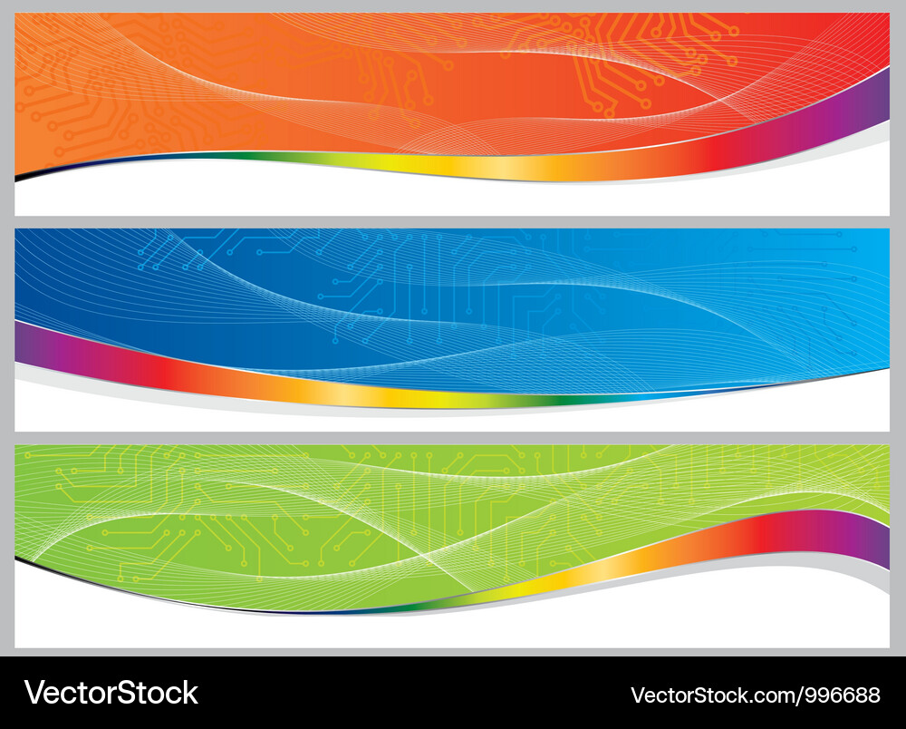 Abstract board set Vector Image