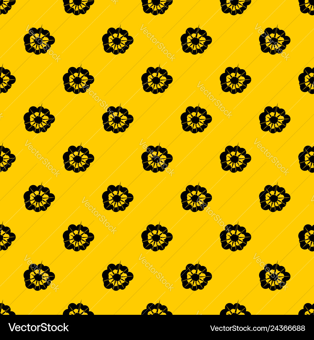 Cloudy explosion pattern Cloudy explosion pattern vector image