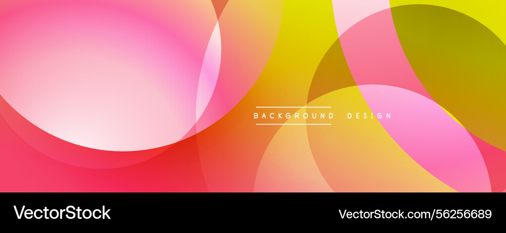 Abstract colorful background overlapping circles Abstract colorful background overlapping circles Vector Image