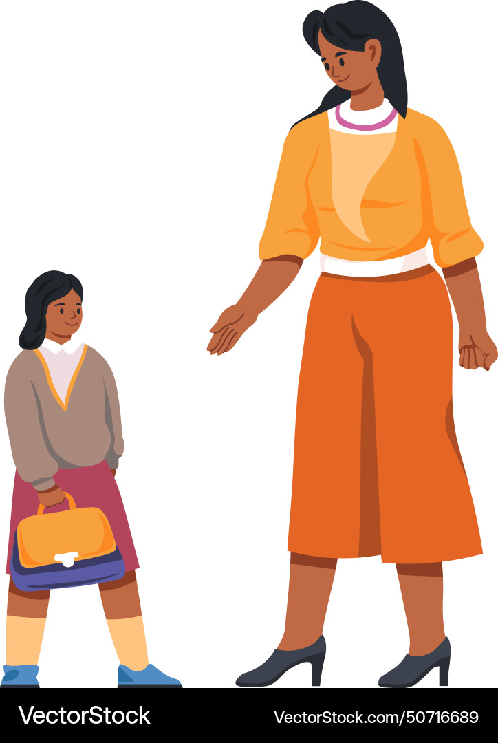 Learning and educating with tutor primary school Vector Image