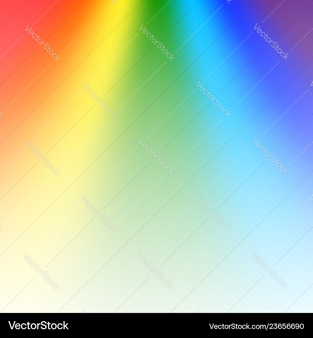 Rainbow Gradient Mesh Background Vector Image