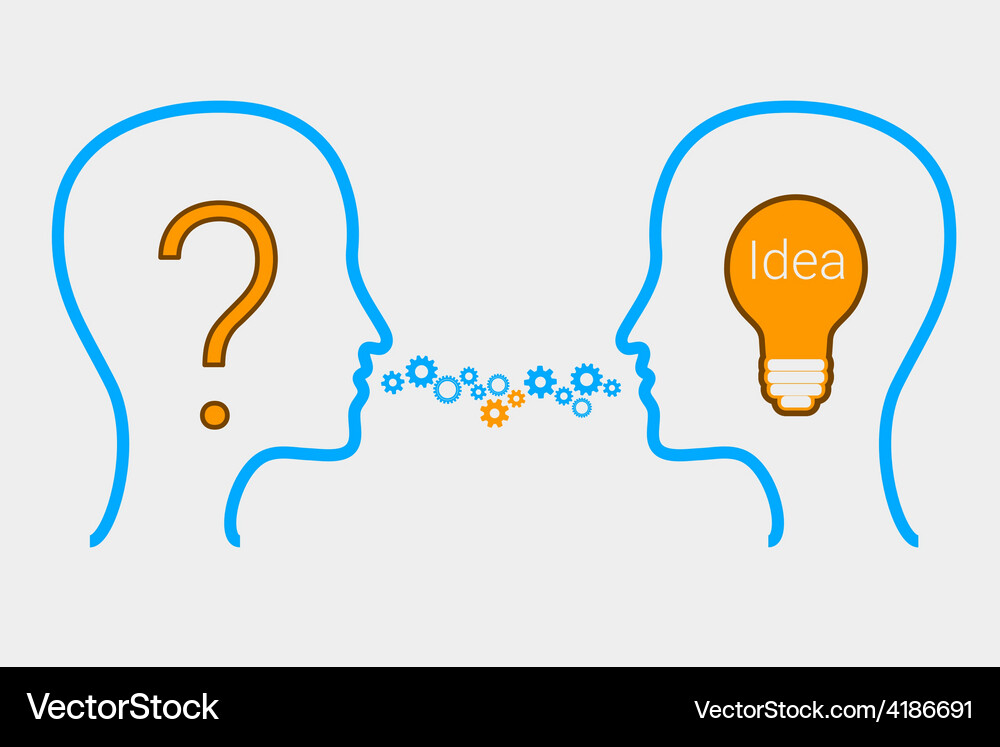 Creating idea Vector Image