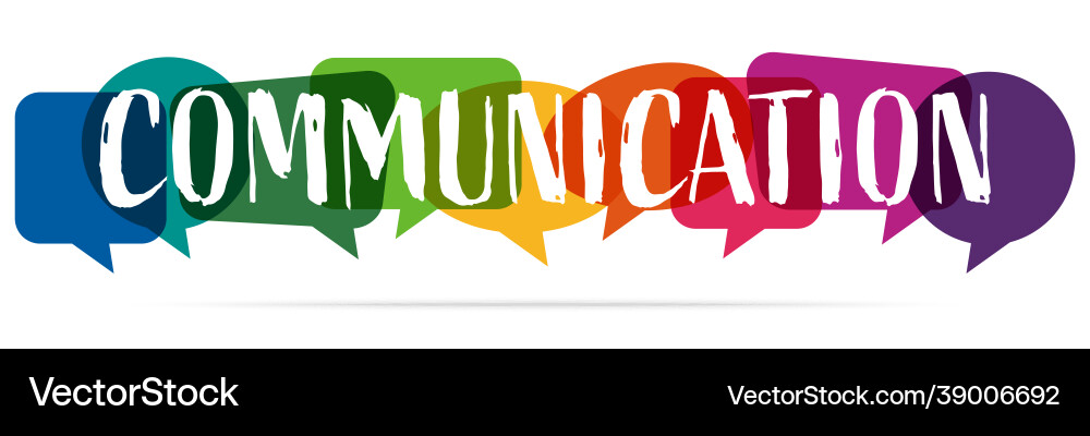 Colored speech bubbles in a row Colored speech bubbles in a row vector image