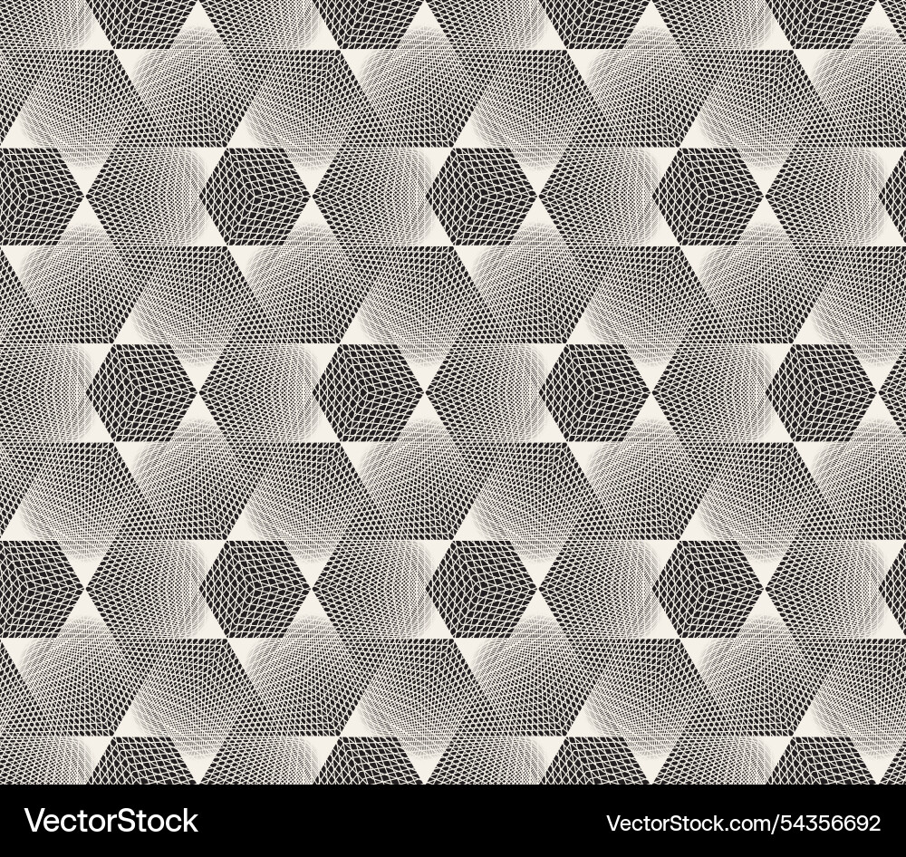 Seamless pattern repeating geometric elements Seamless pattern repeating geometric elements vector image