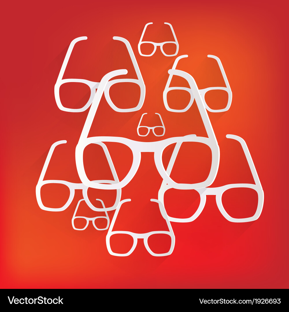 Glasses icon Royalty Free Vector Image - VectorStock