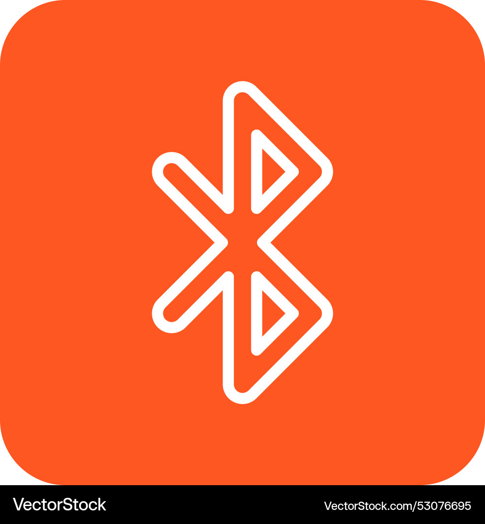 Bluetooth icon design Vector Image