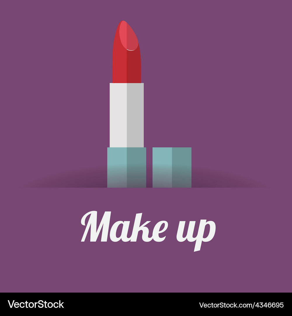 Make up design Vector Image
