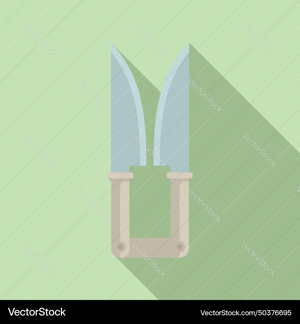 Tree handle cutter icon flat working Tree handle cutter icon flat working vector image