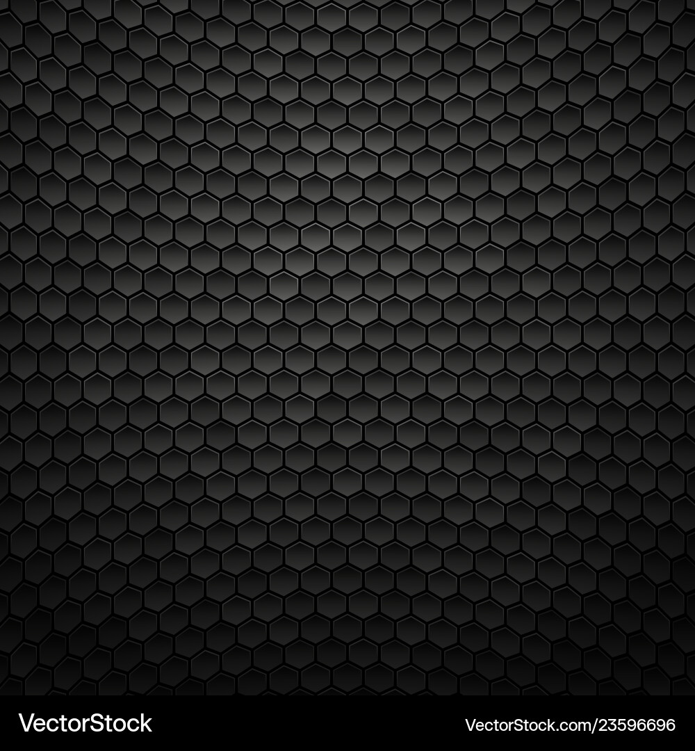 Abstract black texture background metallic dark vector image