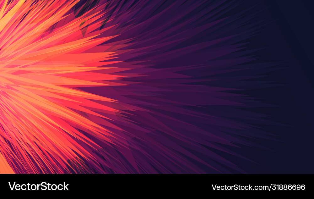 Abstract burst light rays with sharp shapes Abstract burst light rays with sharp shapes vector image