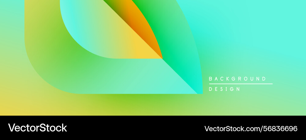 Abstract gradient background smooth color Vector Image