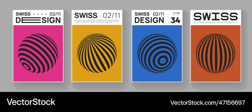 Abstrakte Kreisformen Plakate von modern Abstrakte Kreisformen Plakate von modern vektorbild