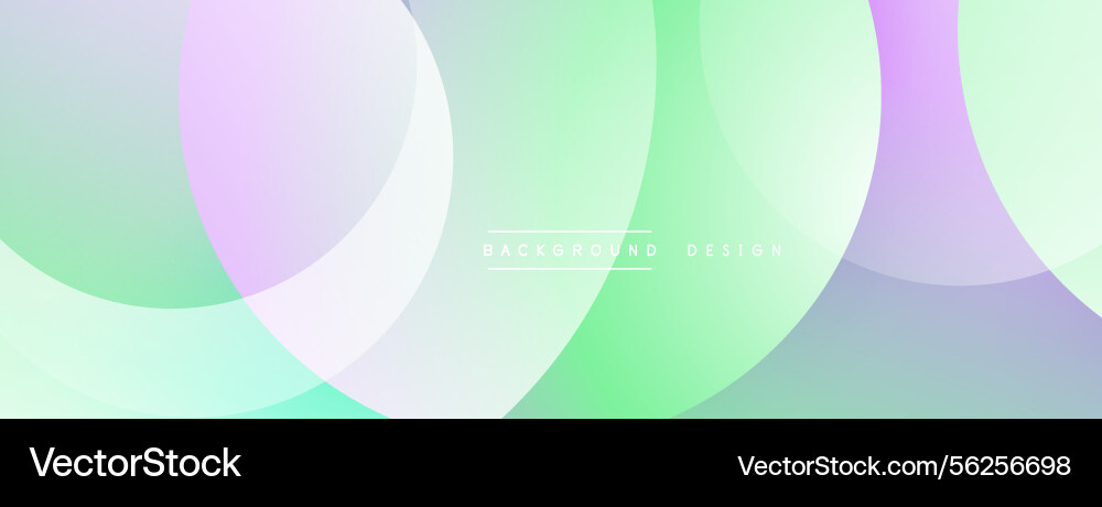Abstract pastel circles overlap creating soft Abstract pastel circles overlap creating soft vector image
