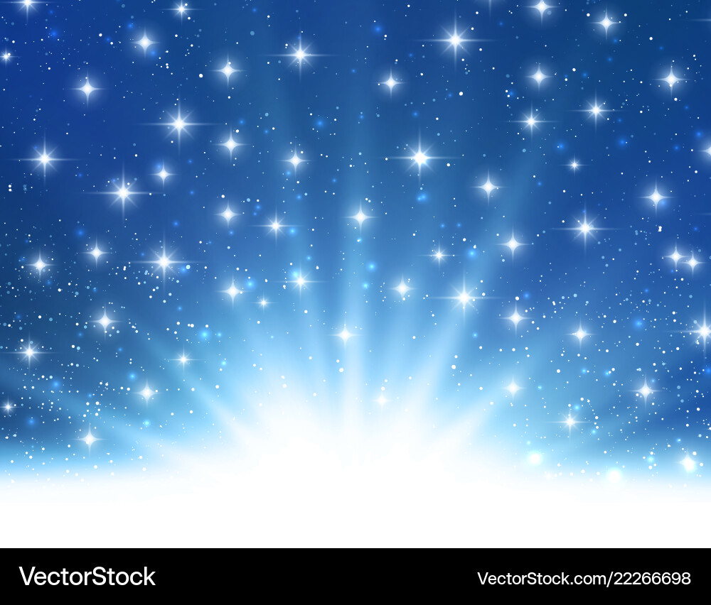 Abstract shiny magic blue light background Abstract shiny magic blue light background vector image
