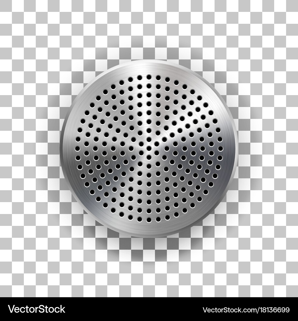 Abstract circle button template Vector Image