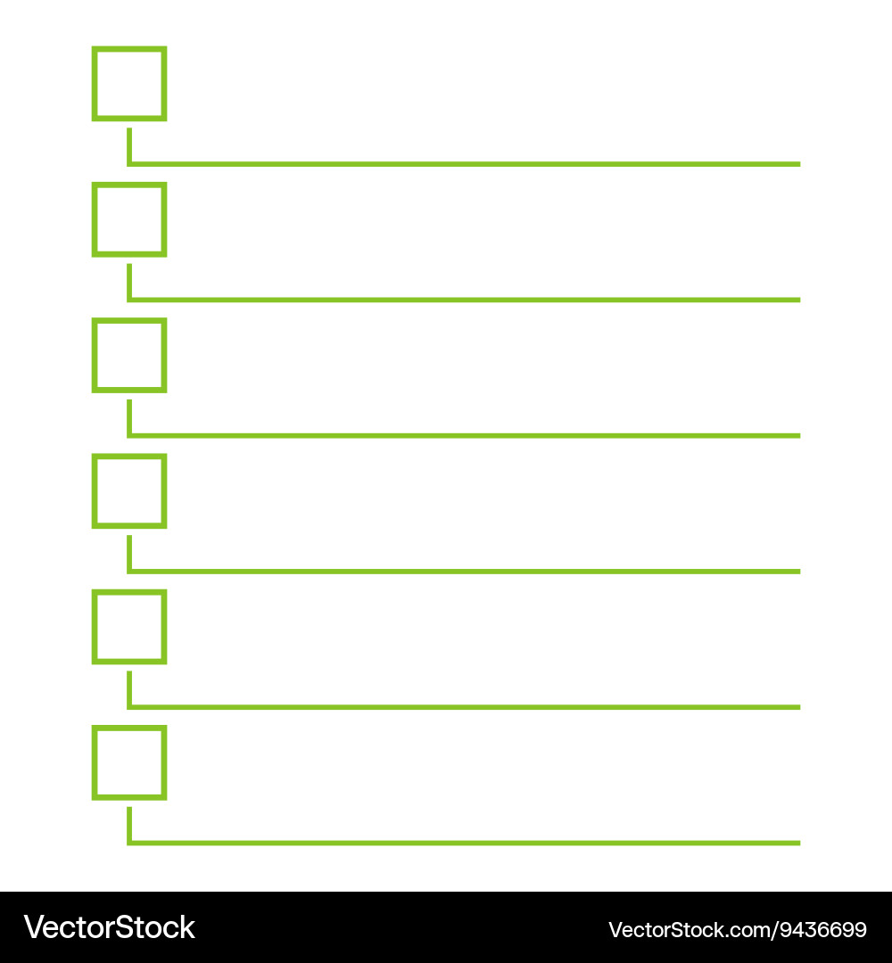 To Do List Checklist vector image