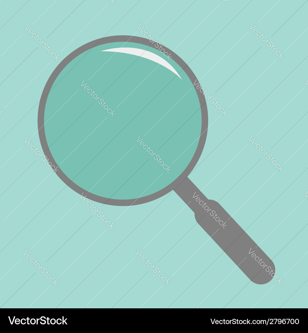 Magnifying Glass Icon Vector Image